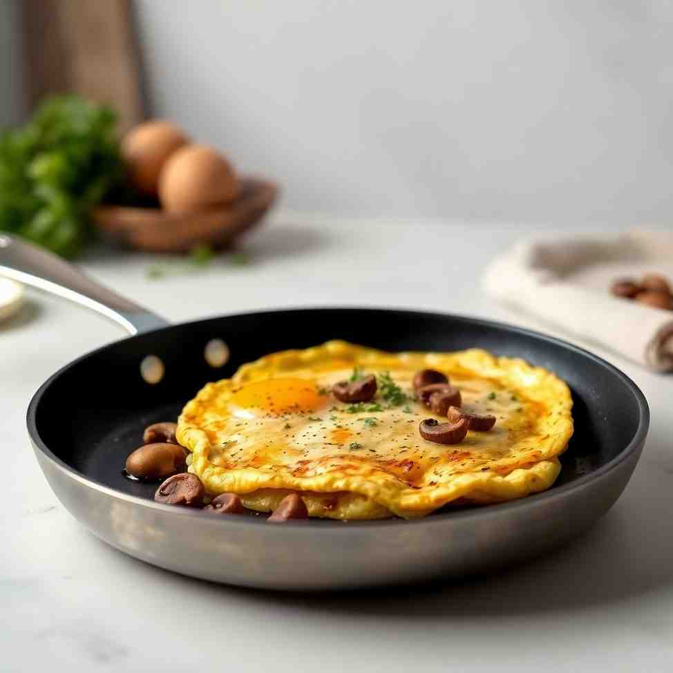 Andorran Mushroom Omelette Recipe Fluffy Eggs in 10 Mins